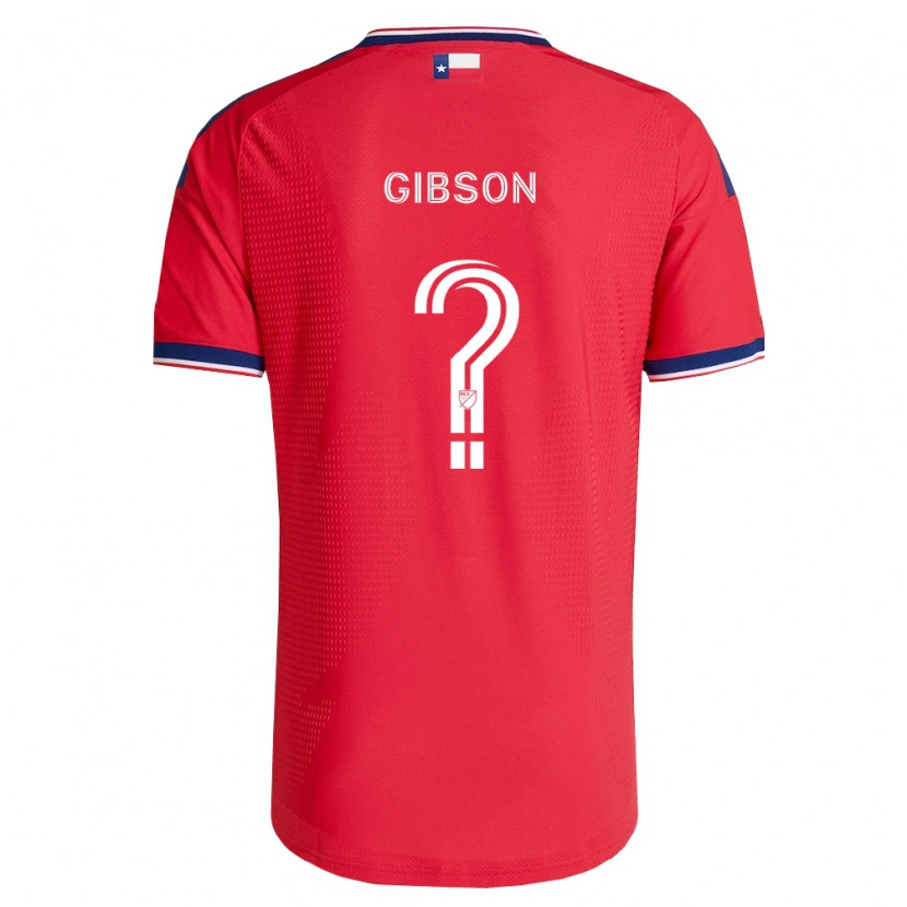 DanxenレディースJonah Gibson#0赤青白ホームシャツ2026/27ジャージーユニフォーム