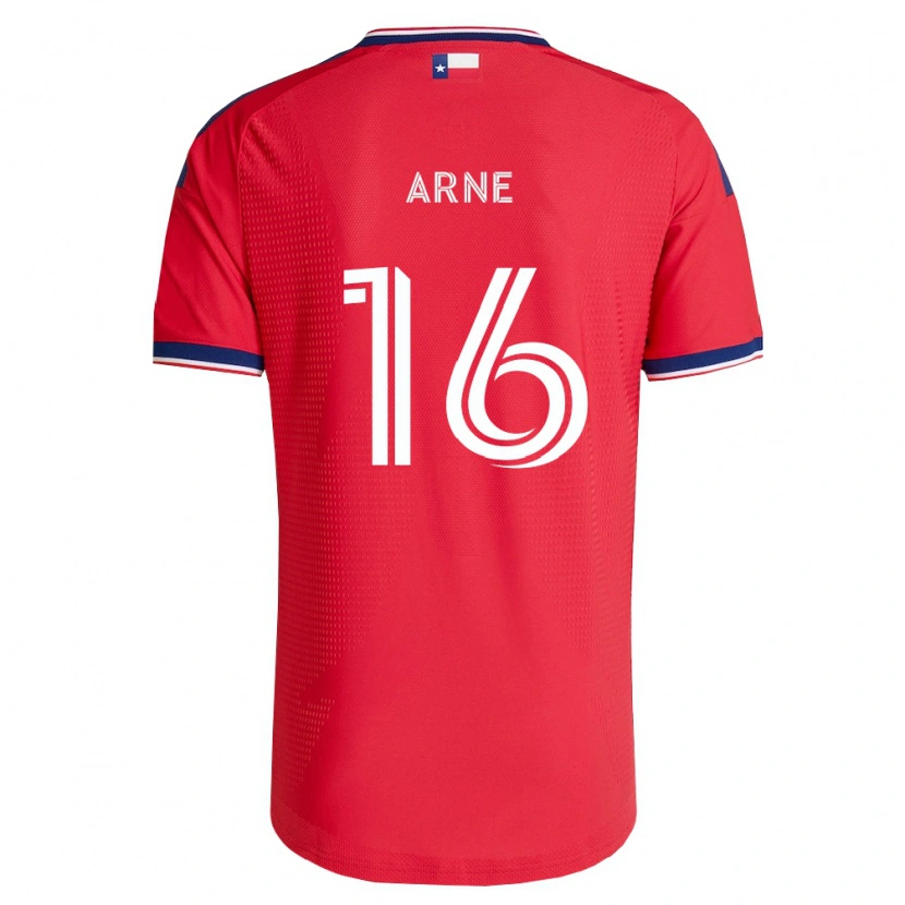 DanxenレディースPatrick Arne#16赤青白ホームシャツ2026/27ジャージーユニフォーム