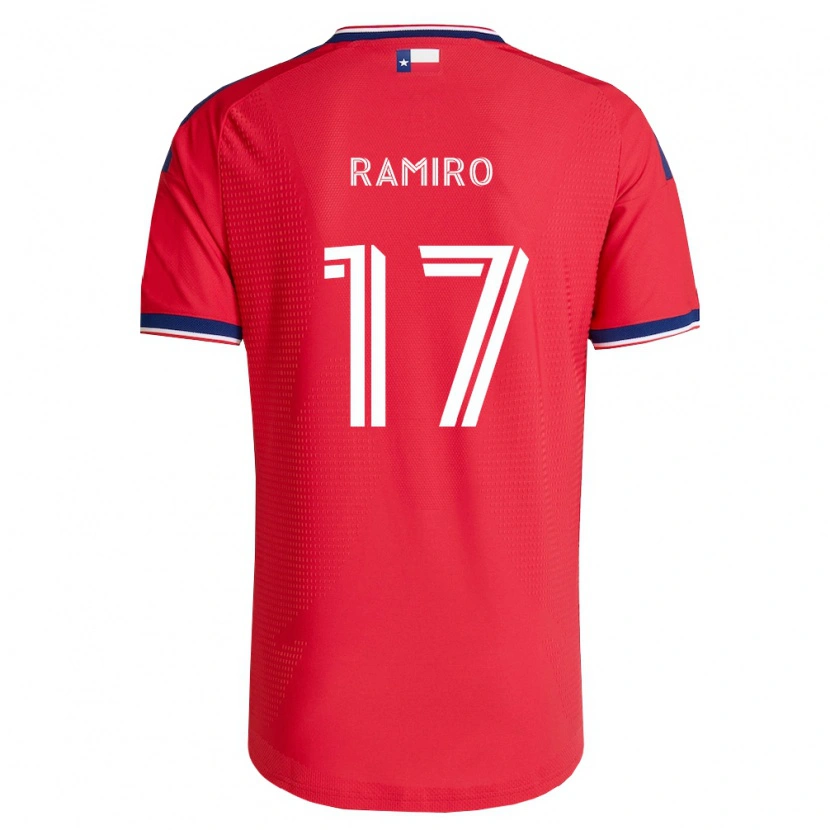 DanxenレディースRamiro#17赤青白ホームシャツ2026/27ジャージーユニフォーム