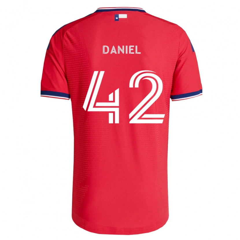 DanxenレディースDaniel#42赤青白ホームシャツ2026/27ジャージーユニフォーム