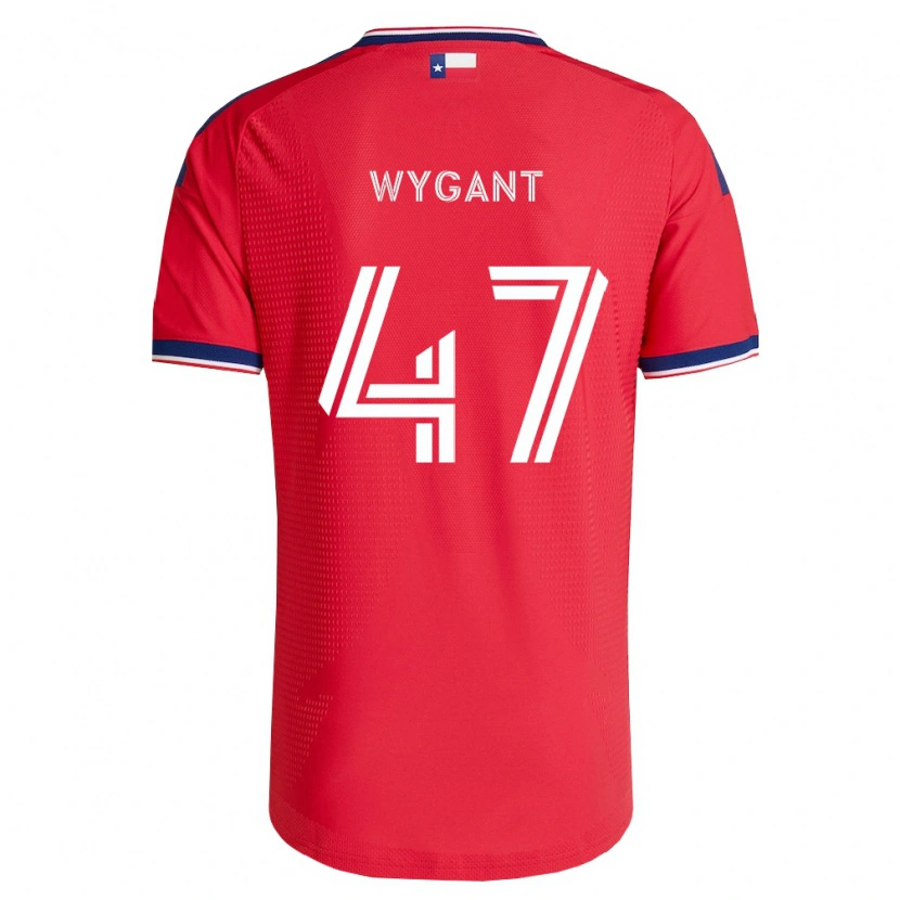 DanxenレディースChristian Wygant#47赤青白ホームシャツ2026/27ジャージーユニフォーム