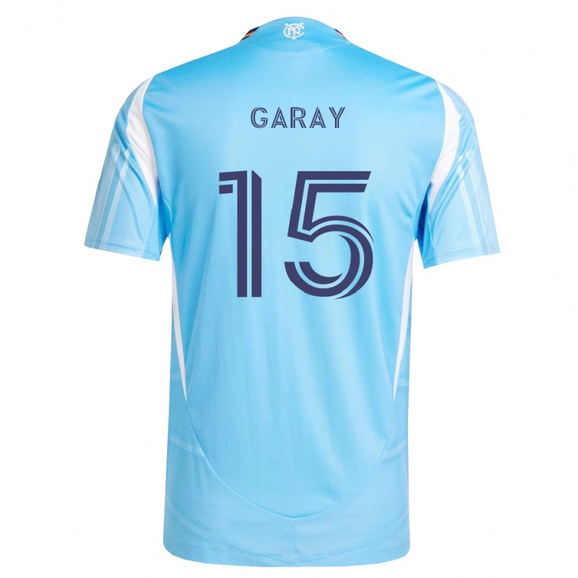 DanxenレディースEthan Garay#15空色白ホームシャツ2026/27ジャージーユニフォーム
