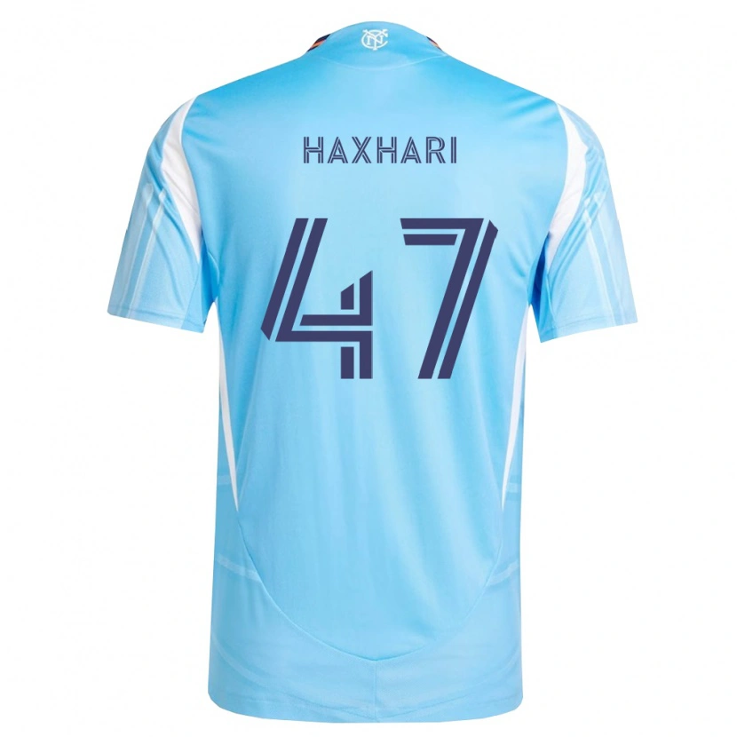 Danxenレディースクレヴィス・ハジャリ#47空色白ホームシャツ2026/27ジャージーユニフォーム