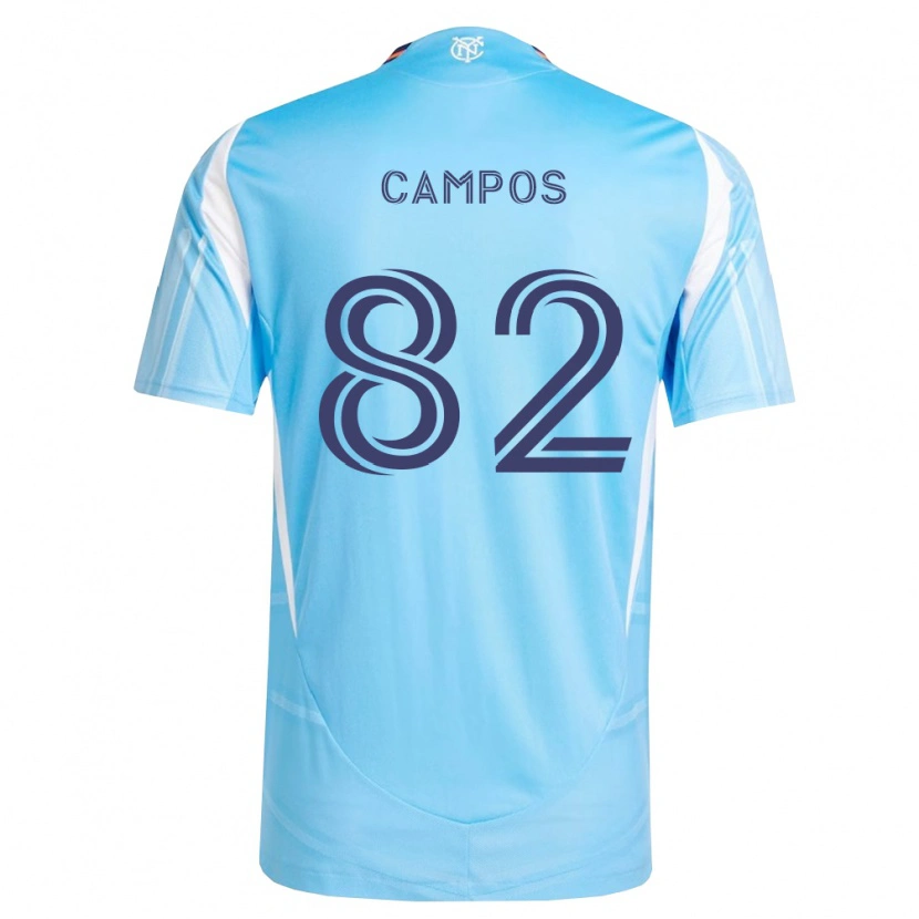 DanxenレディースAdonis Campos#82空色白ホームシャツ2026/27ジャージーユニフォーム