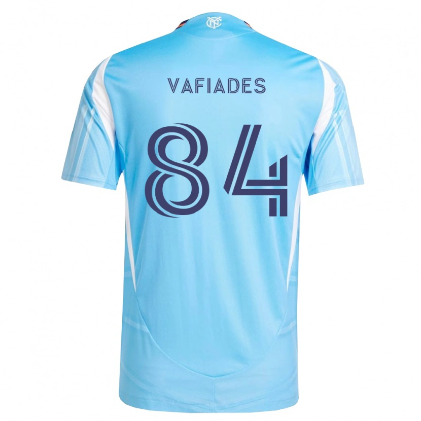 DanxenレディースNiccolo Vafiades#84空色白ホームシャツ2026/27ジャージーユニフォーム