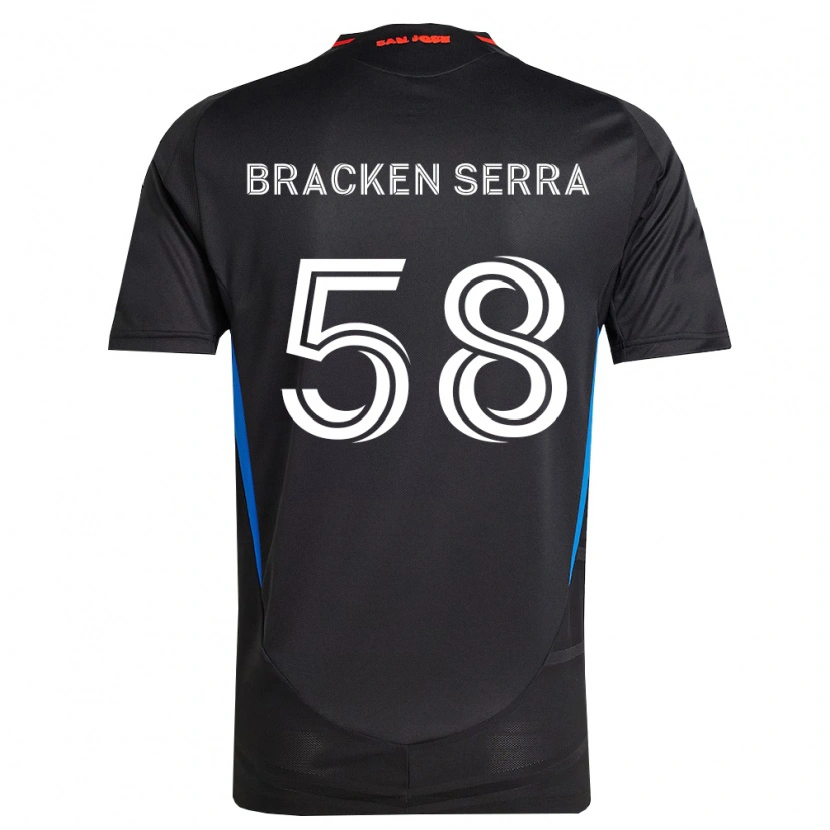 DanxenレディースGabriel Bracken Serra#58青白黒ホームシャツ2026/27ジャージーユニフォーム