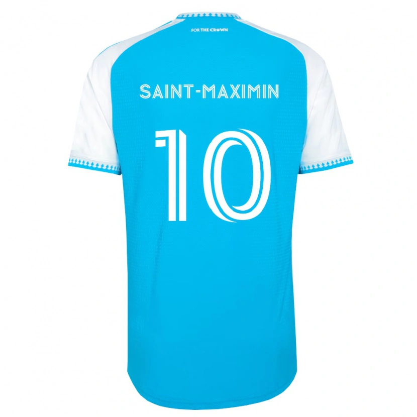 Danxenレディースアラン・サン＝マクシマン#10空色白黒ホームシャツ2026/27ジャージーユニフォーム