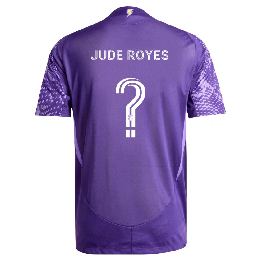 DanxenレディースJude Royes#0紫白ホームシャツ2026/27ジャージーユニフォーム