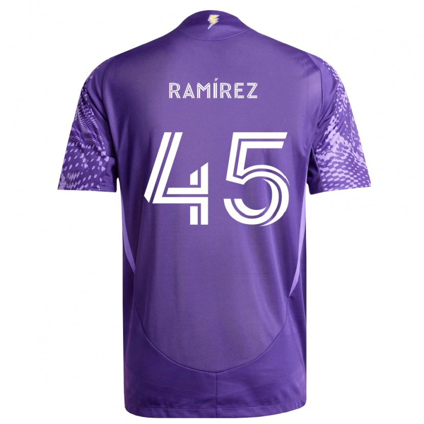 DanxenレディースJacob Ramírez#45紫白ホームシャツ2026/27ジャージーユニフォーム