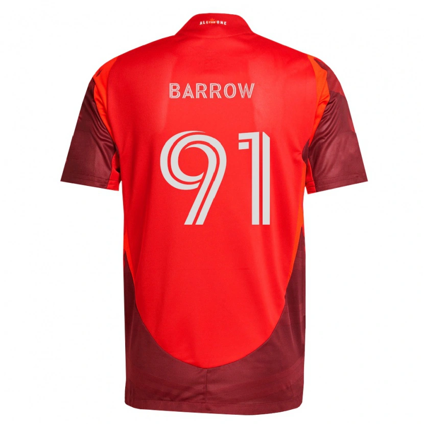 DanxenレディースDékwon Barrow#91バーガンディ赤ホームシャツ2026/27ジャージーユニフォーム