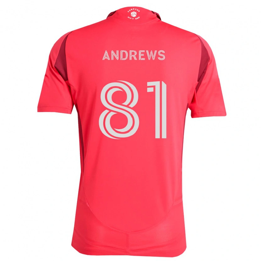 DanxenレディースJoe Andrews#81マゼンタ白ホームシャツ2026/27ジャージーユニフォーム