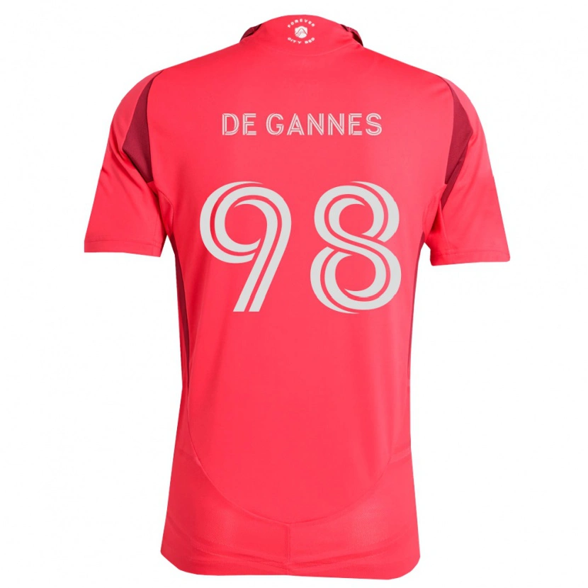 DanxenレディースAndrew De Gannes#98マゼンタ白ホームシャツ2026/27ジャージーユニフォーム