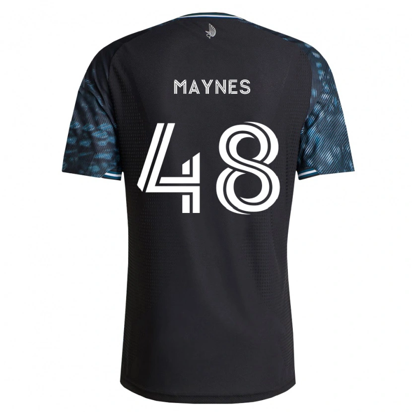 DanxenレディースWilliam Maynes#48黒白ホームシャツ2026/27ジャージーユニフォーム