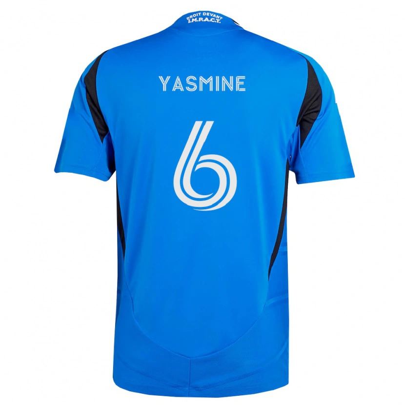 DanxenレディースDécombe Yasmine#6青白黒ホームシャツ2026/27ジャージーユニフォーム