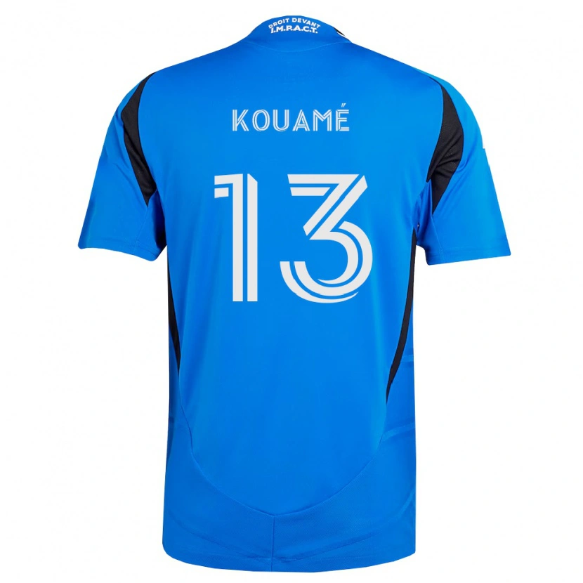 DanxenレディースRafael Kouamé#13青白黒ホームシャツ2026/27ジャージーユニフォーム