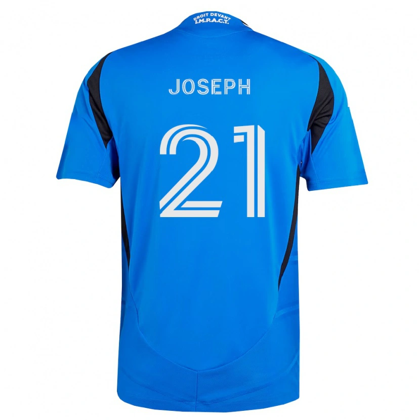 DanxenレディースSebastien Udell Joseph#21青白黒ホームシャツ2026/27ジャージーユニフォーム