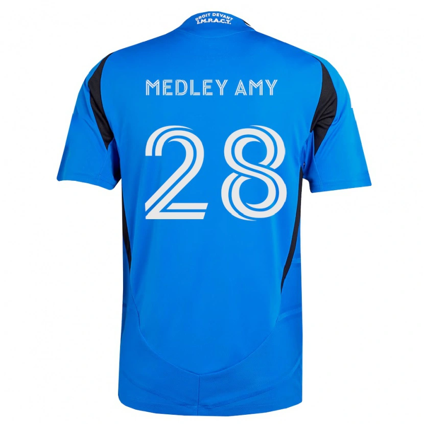DanxenレディースMedley Amy#28青白黒ホームシャツ2026/27ジャージーユニフォーム