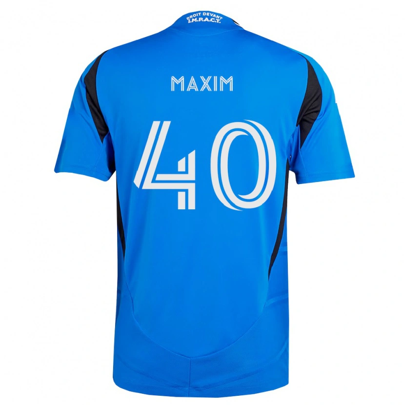 DanxenレディースEllyson Maxim#40青白黒ホームシャツ2026/27ジャージーユニフォーム