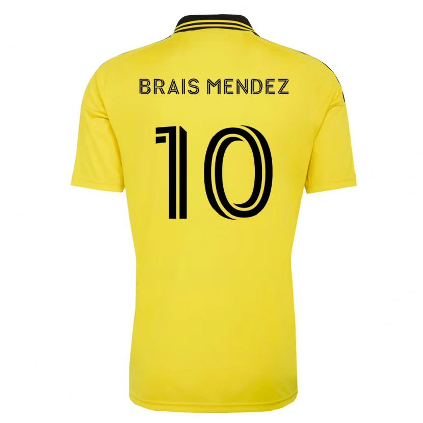 Danxenレディースブライス・メンデス#10黄黒ホームシャツ2026/27ジャージーユニフォーム