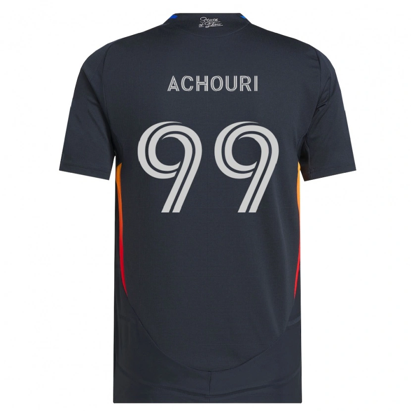 Danxenレディースイライアス・アシュリ#99ダークグレー赤ホームシャツ2026/27ジャージーユニフォーム