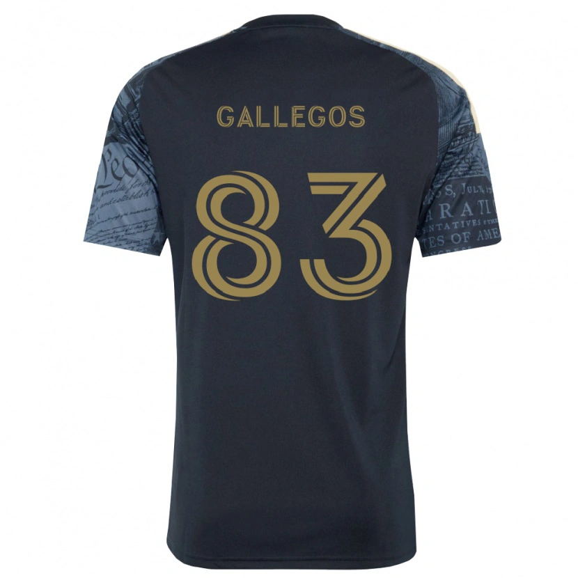 DanxenレディースMateo Gallegos#83紺茶ホームシャツ2026/27ジャージーユニフォーム