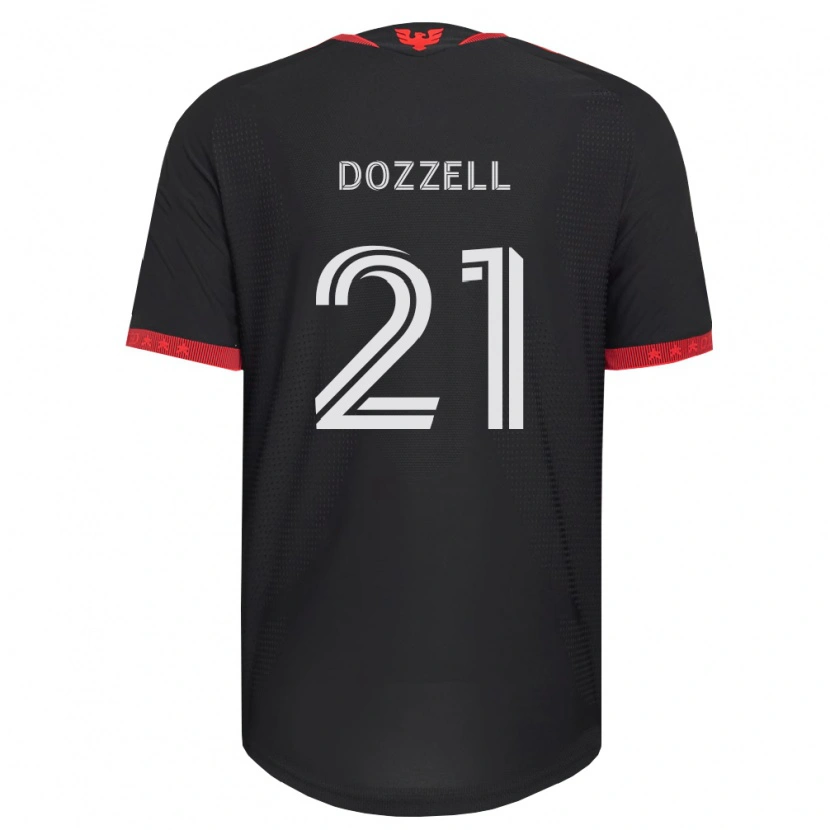 Danxenレディースアンドレ・ドゼル#21黒白赤ホームシャツ2026/27ジャージーユニフォーム