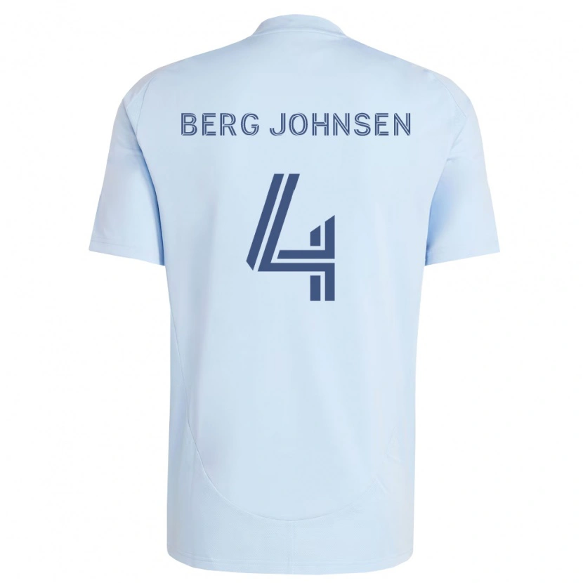 Danxenレディースラッセ・ベルク・ヨンセン#4薄青薄灰色ホームシャツ2026/27ジャージーユニフォーム