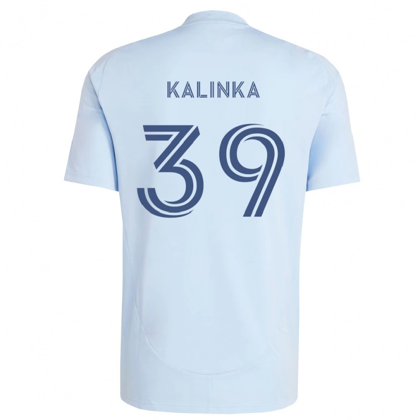 DanxenレディースJaxson Kalinka#39薄青薄灰色ホームシャツ2026/27ジャージーユニフォーム