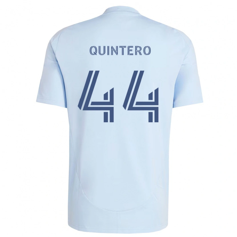 DanxenレディースGael Quintero#44薄青薄灰色ホームシャツ2026/27ジャージーユニフォーム