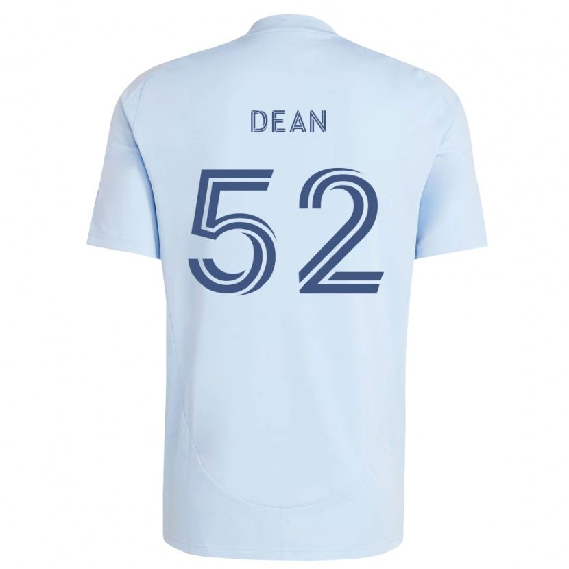 DanxenレディースFinn Dean#52薄青薄灰色ホームシャツ2026/27ジャージーユニフォーム