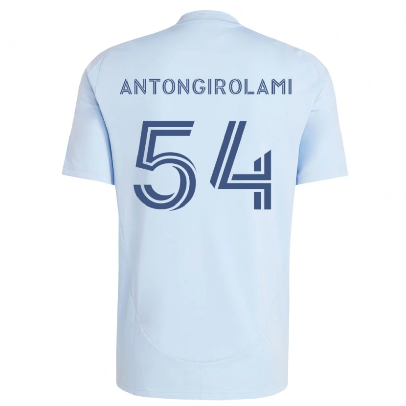 DanxenレディースLuca Antongirolami#54薄青薄灰色ホームシャツ2026/27ジャージーユニフォーム