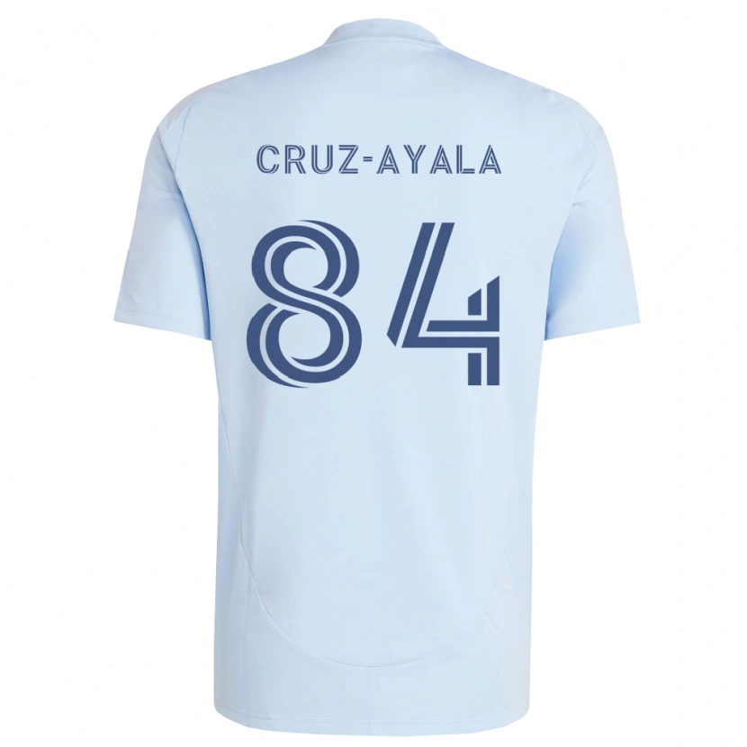 DanxenレディースLuis Cruz-Ayala#84薄青薄灰色ホームシャツ2026/27ジャージーユニフォーム