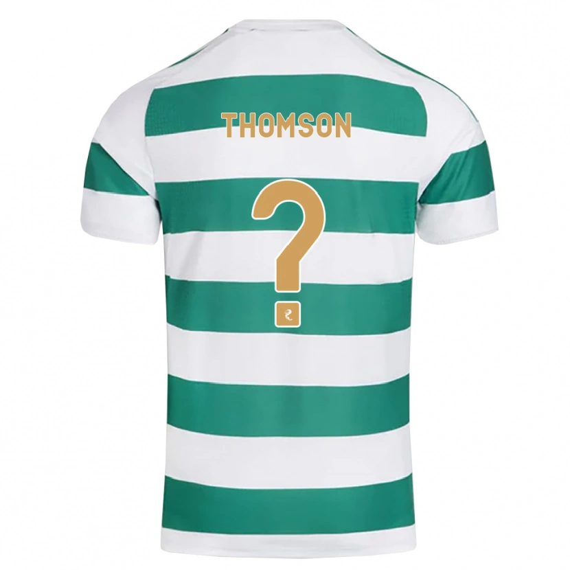 DanxenレディースJack Thomson#0ダークシアン 白ホームシャツ2026/27ジャージーユニフォーム