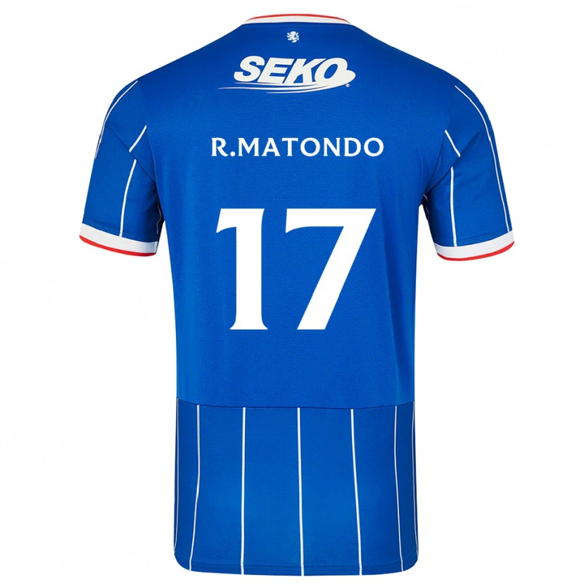 Danxenレディースラビ・マトンド#17赤 青 白ホームシャツ2026/27ジャージーユニフォーム