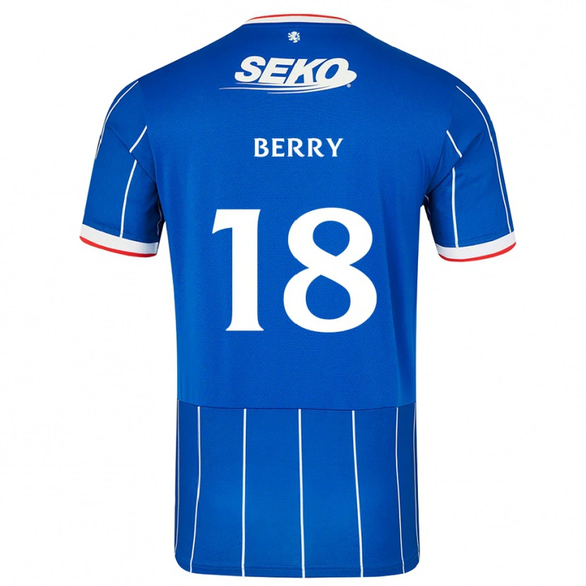 DanxenレディースLaura Berry#18赤 青 白ホームシャツ2026/27ジャージーユニフォーム