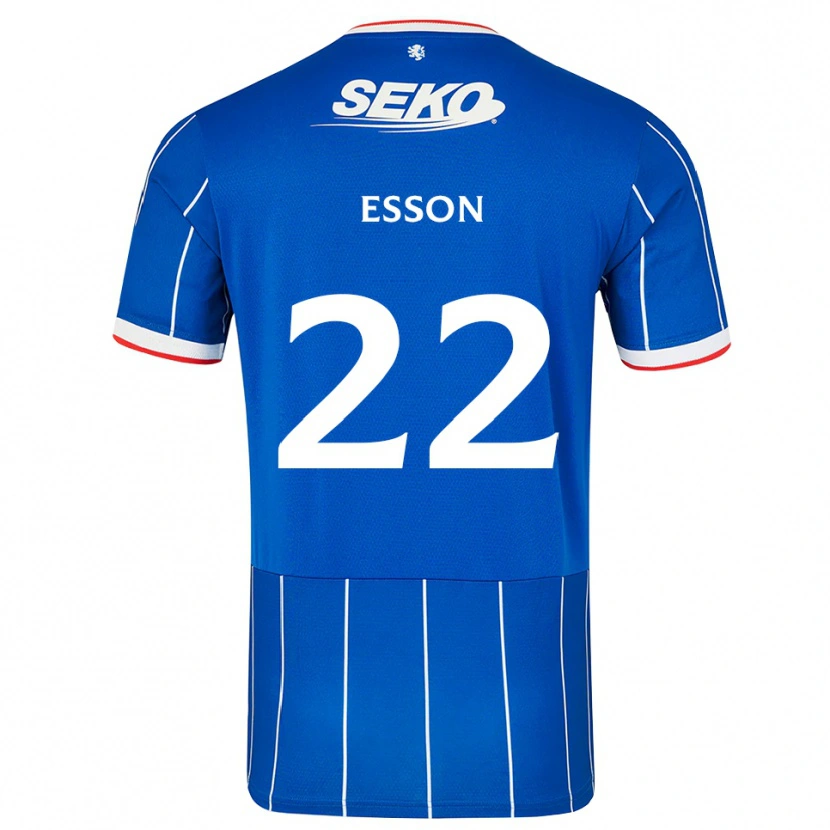 Danxenレディースビクトリア・エッソン#22赤 青 白ホームシャツ2026/27ジャージーユニフォーム
