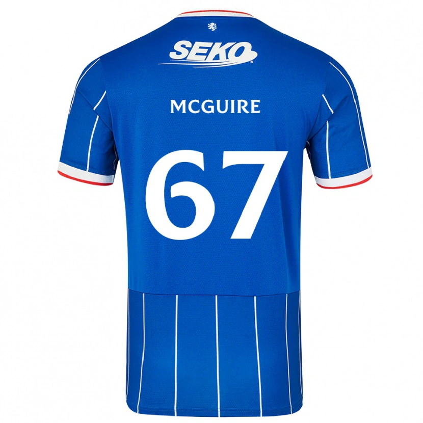 DanxenレディースRydnn Mcguire#67赤 青 白ホームシャツ2026/27ジャージーユニフォーム