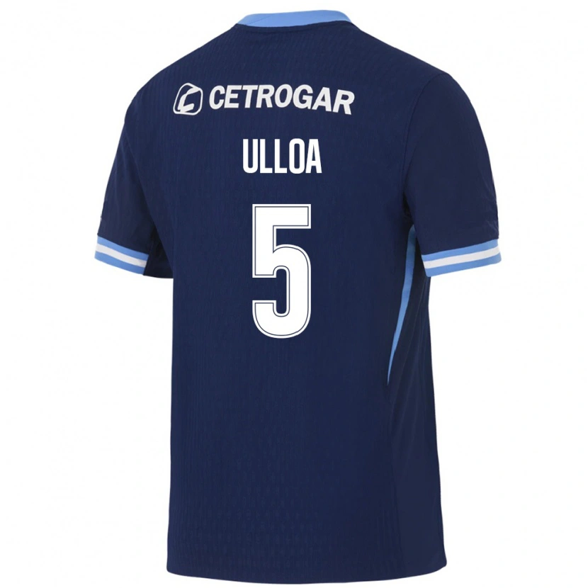 DanxenレディースCamila Ulloa#5ロイヤルブルー薄青白アウェイシャツ2026/27ジャージーユニフォーム