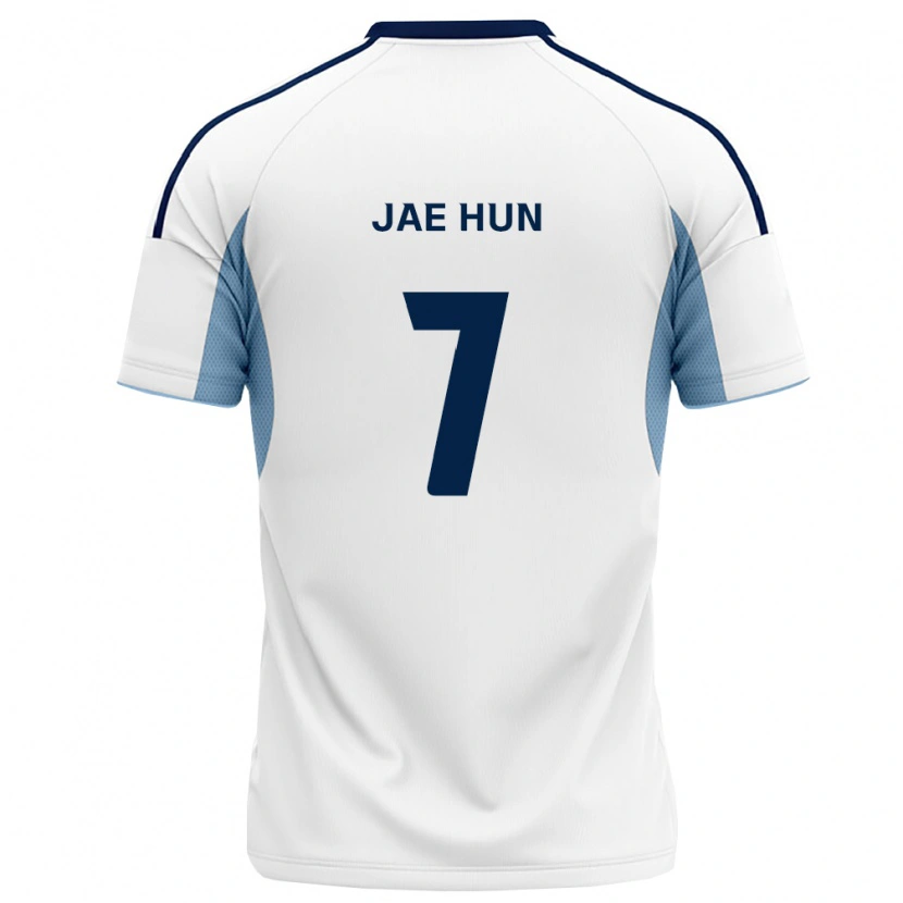 DanxenレディースJae-Hun Lee#7ロイヤルブルー白アウェイシャツ2026/27ジャージーユニフォーム