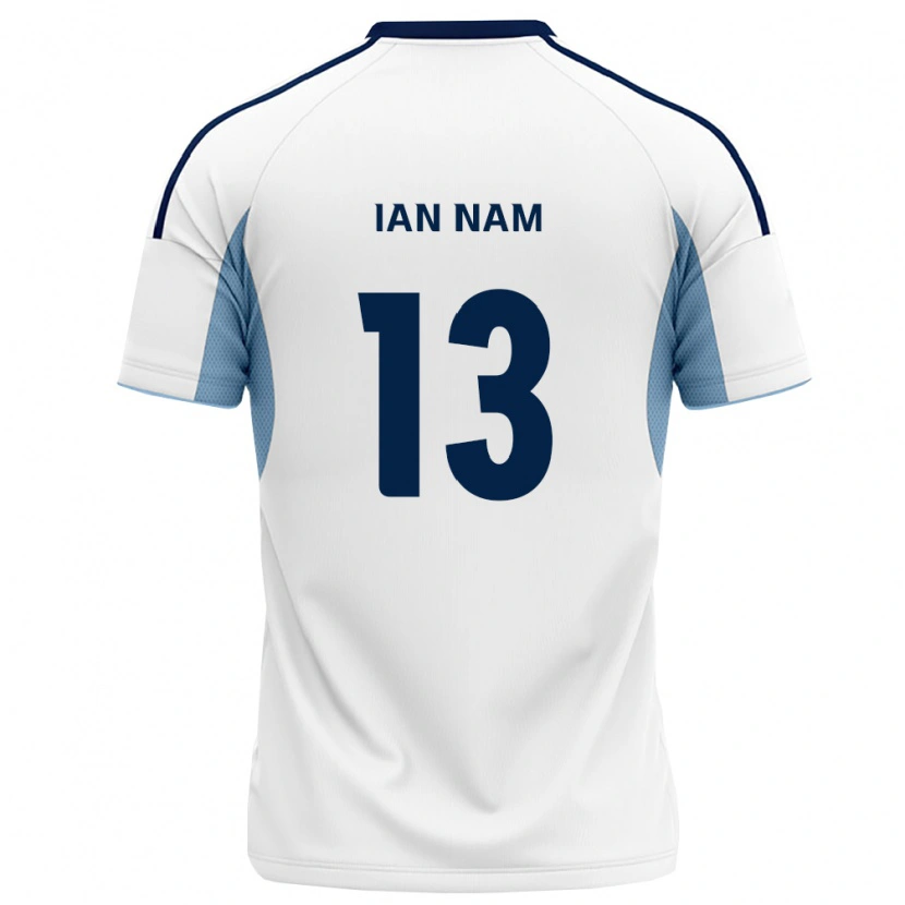 DanxenレディースIan Nam#13ロイヤルブルー白アウェイシャツ2026/27ジャージーユニフォーム