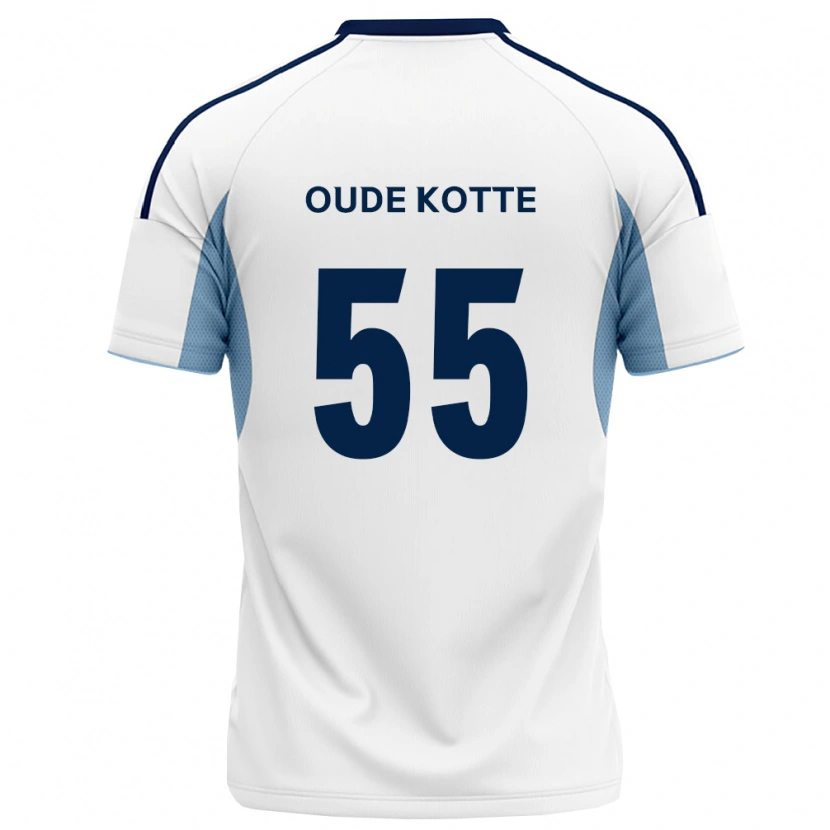 DanxenレディースThomas Oude Kotte#55ロイヤルブルー白アウェイシャツ2026/27ジャージーユニフォーム