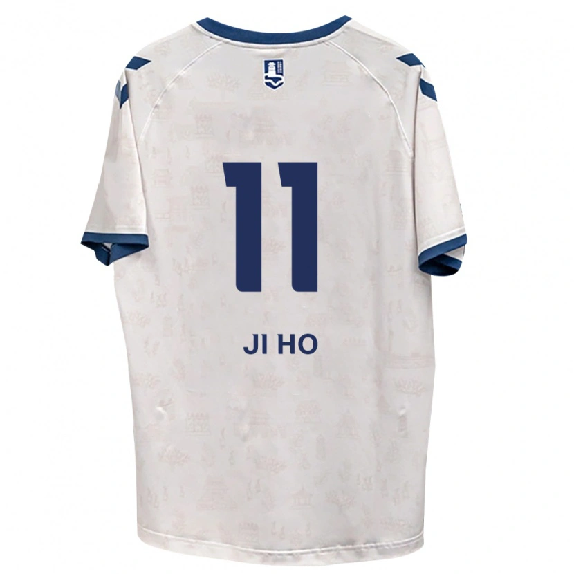 DanxenレディースJi-Ho Soon#11ロイヤルブルー白アウェイシャツ2026/27ジャージーユニフォーム