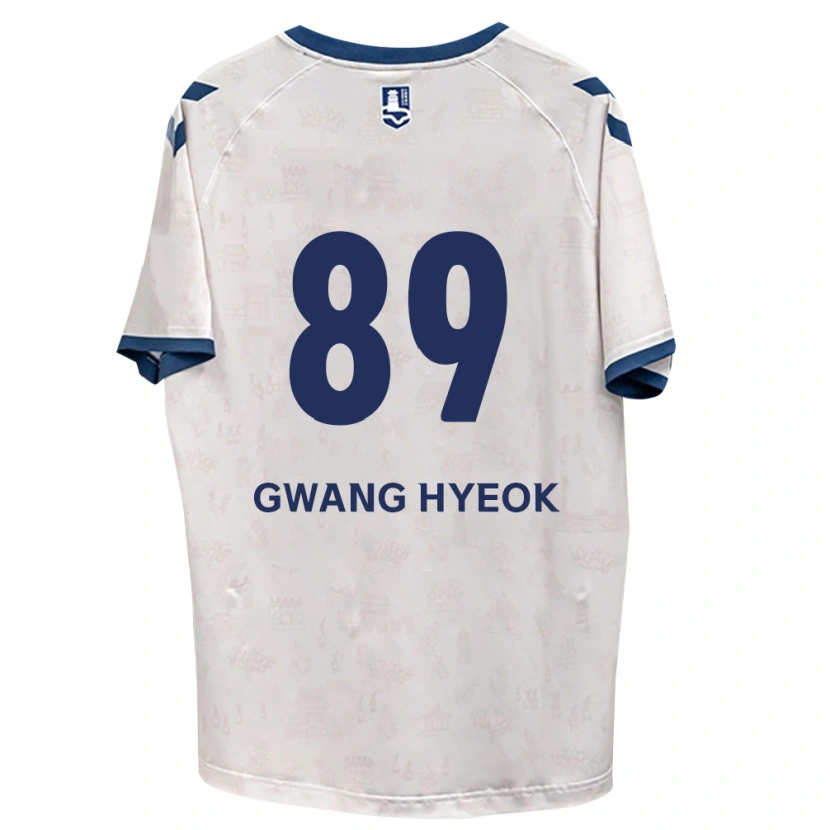 DanxenレディースGwang-Hyeok Lee#89ロイヤルブルー白アウェイシャツ2026/27ジャージーユニフォーム