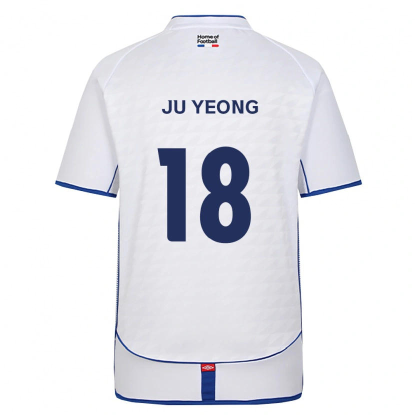 DanxenレディースJu-Yeong Park#18黒白赤アウェイシャツ2026/27ジャージーユニフォーム