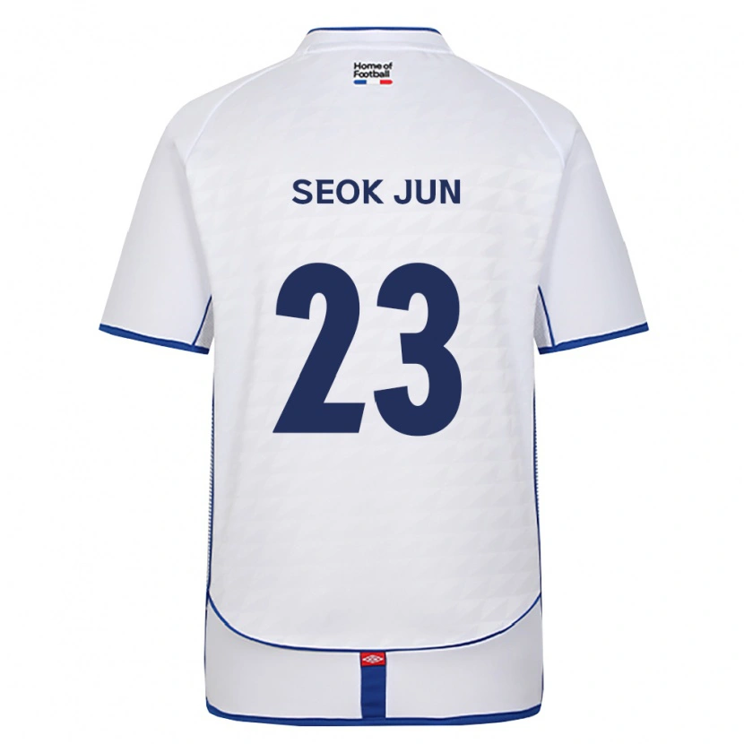 DanxenレディースSeok-Jun Wi#23黒白赤アウェイシャツ2026/27ジャージーユニフォーム
