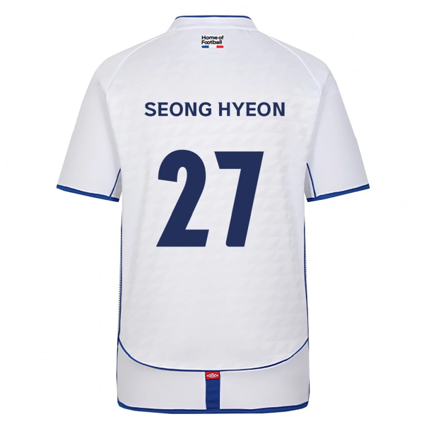 DanxenレディースSeong-Hyeon Lim#27黒白赤アウェイシャツ2026/27ジャージーユニフォーム