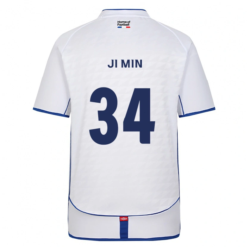 DanxenレディースJi-Min Park#34黒白赤アウェイシャツ2026/27ジャージーユニフォーム