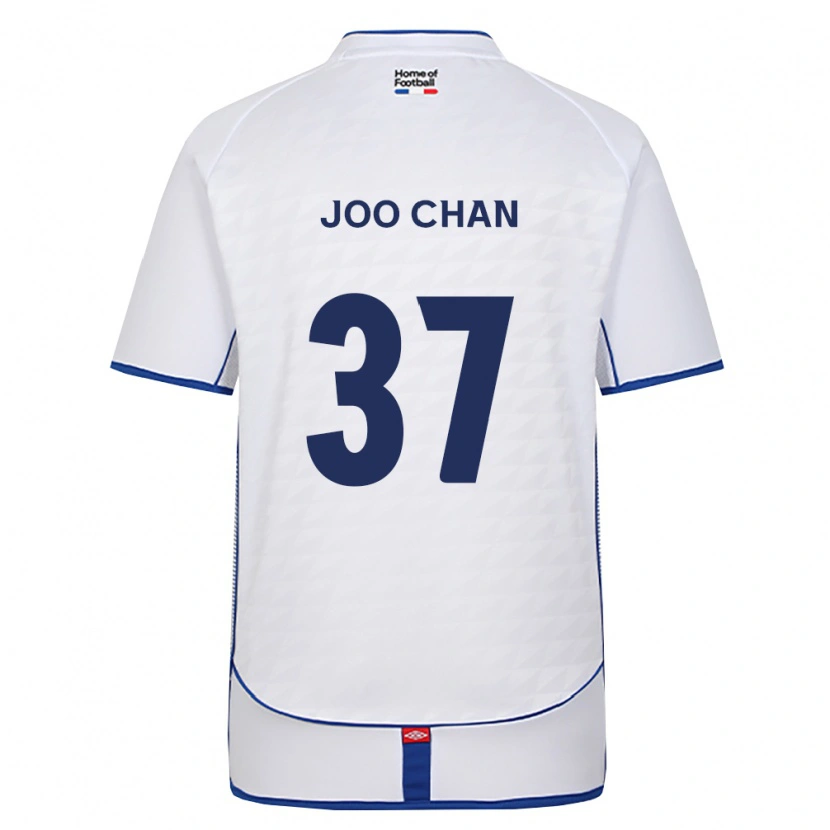 DanxenレディースJoo-Chan Kim#37黒白赤アウェイシャツ2026/27ジャージーユニフォーム