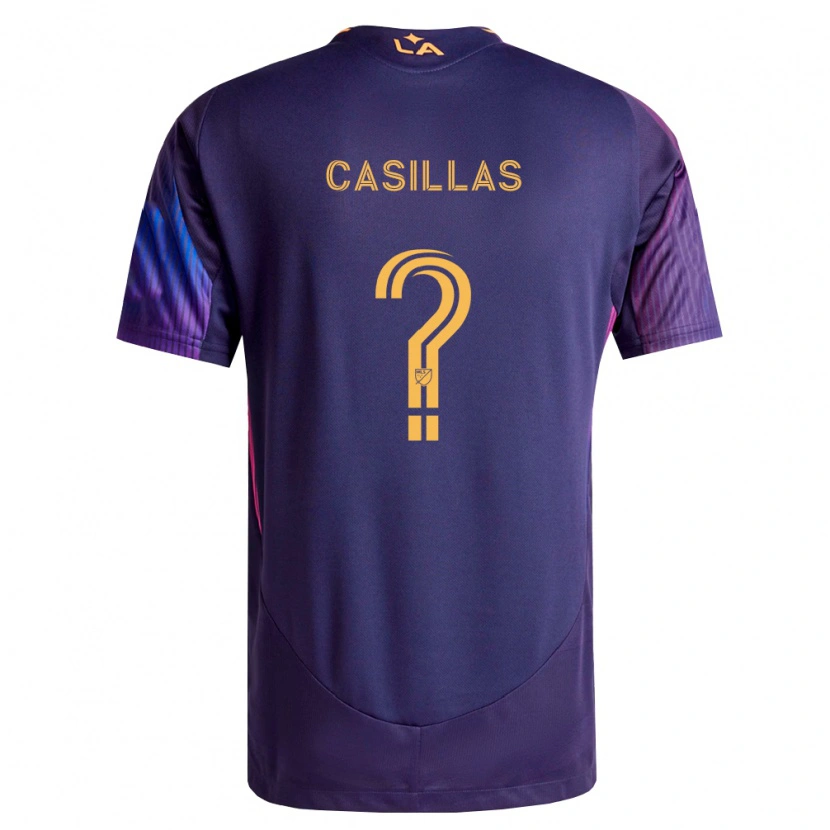 DanxenレディースVictor Casillas#0濃紫黄アウェイシャツ2026/27ジャージーユニフォーム