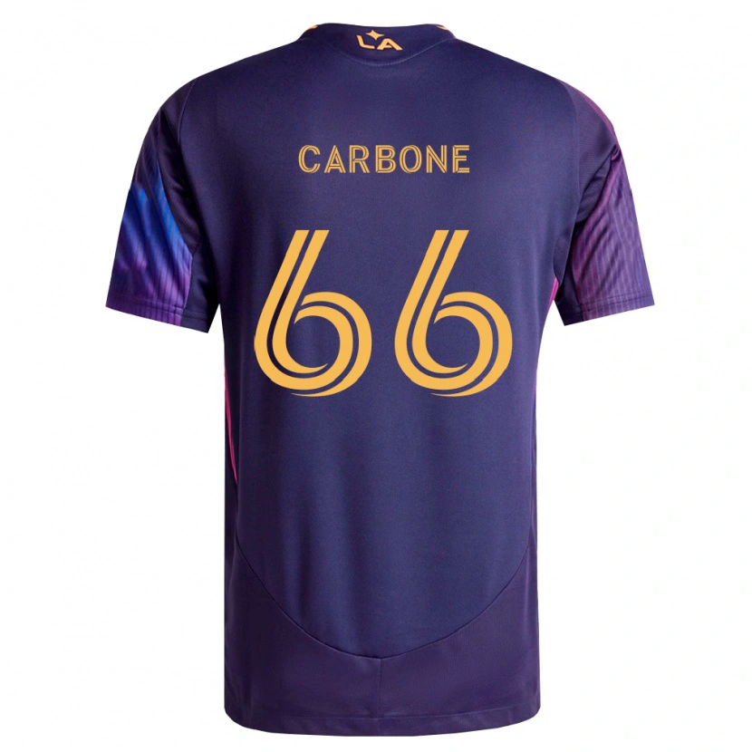 DanxenレディースMatteo Carbone#66濃紫黄アウェイシャツ2026/27ジャージーユニフォーム